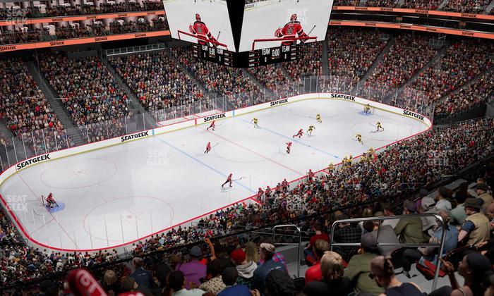 Prudential Center - Section 108 Seat View