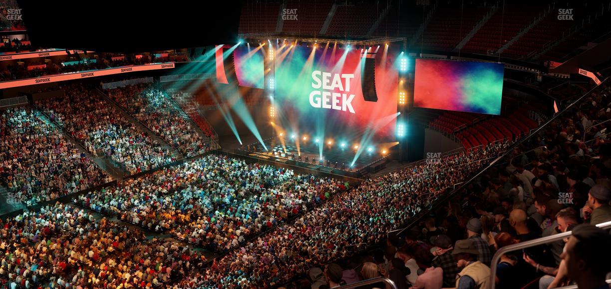 Prudential Center - Section 108 Seat View