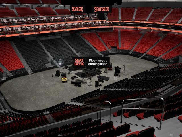 Prudential Center - Section 108 Seat View