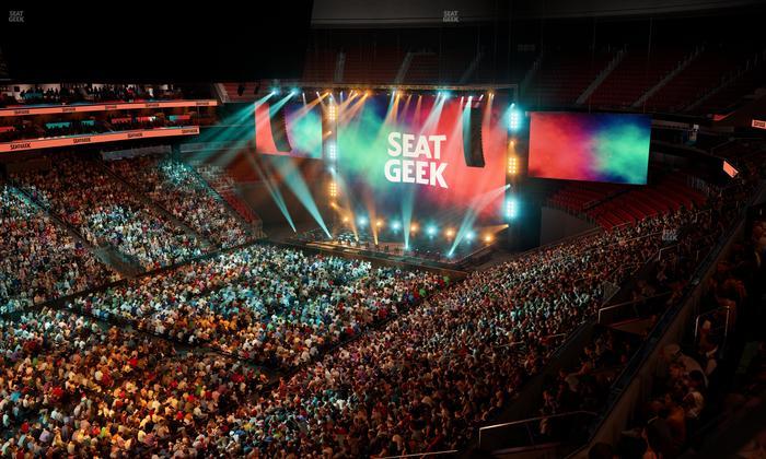 Prudential Center - Section 108 Seat View