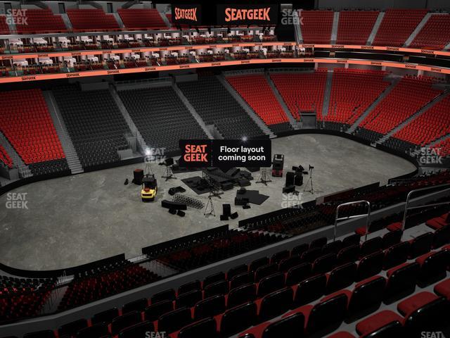 Prudential Center - Section 109 Seat View