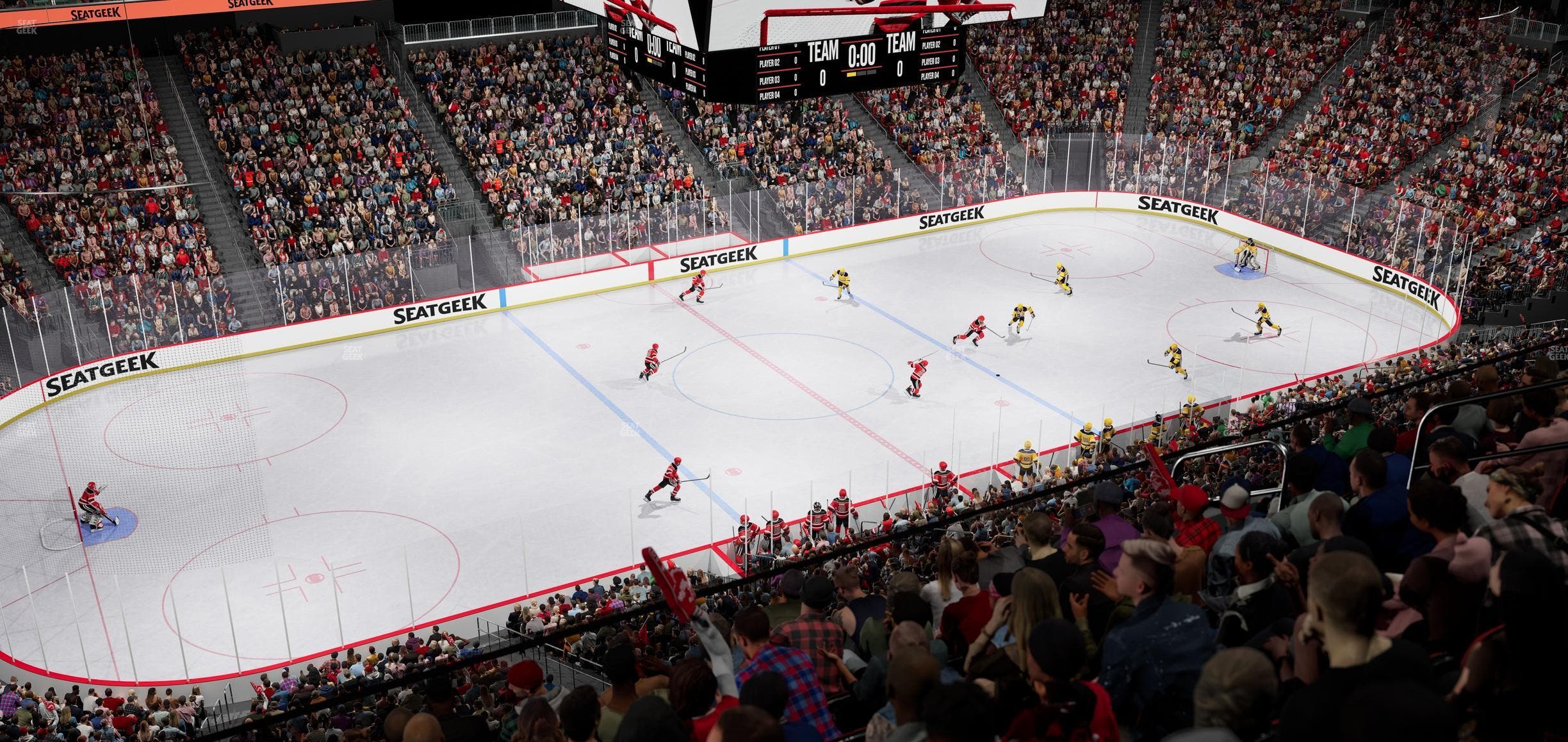 Prudential Center - Section 109 Seat View