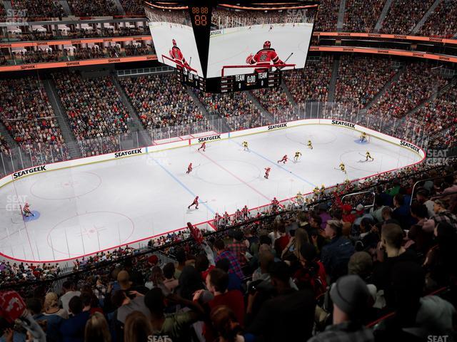 Prudential Center - Section 109 Seat View