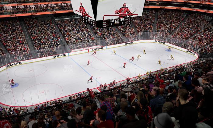 Prudential Center - Section 109 Seat View