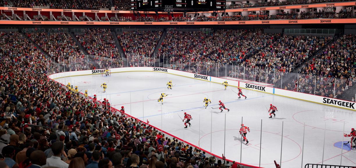 Prudential Center - Section 11 Seat View