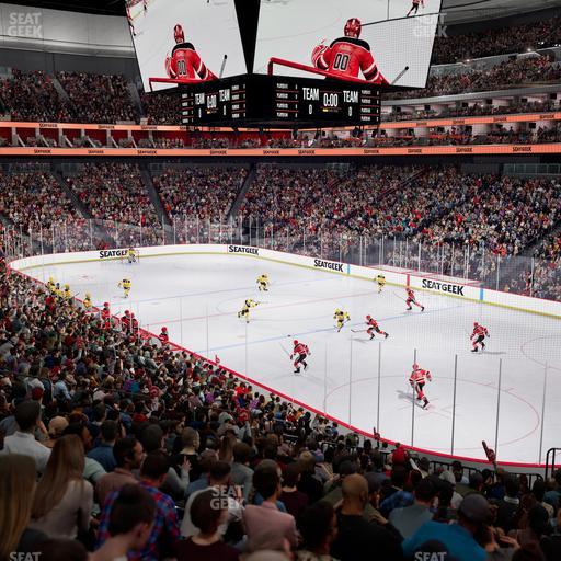 Prudential Center - Section 11 Seat View