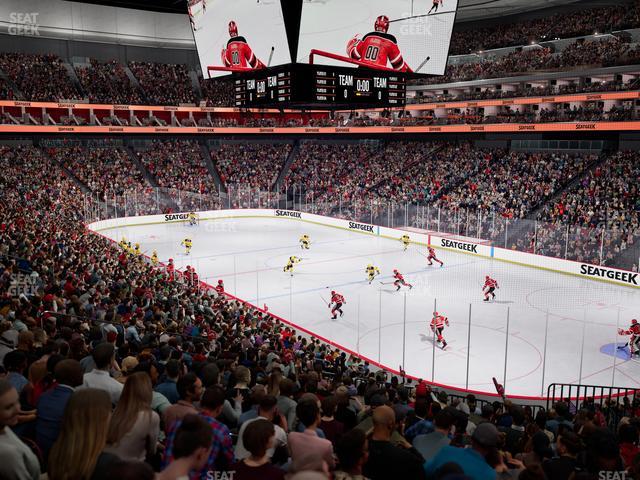 Prudential Center - Section 11 Seat View