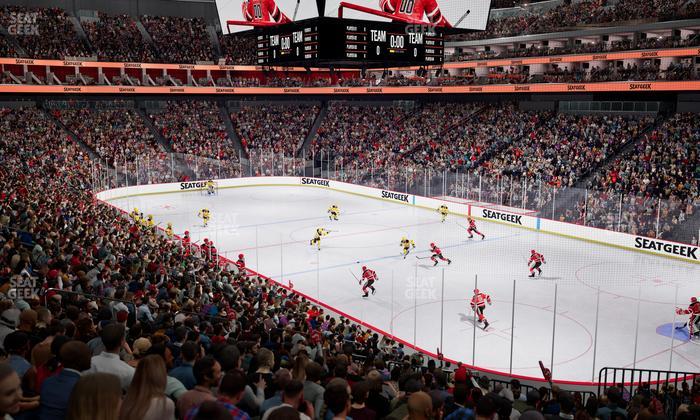 Prudential Center - Section 11 Seat View