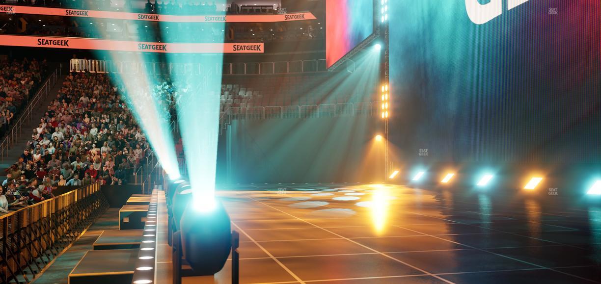 Prudential Center - Section 11 Seat View