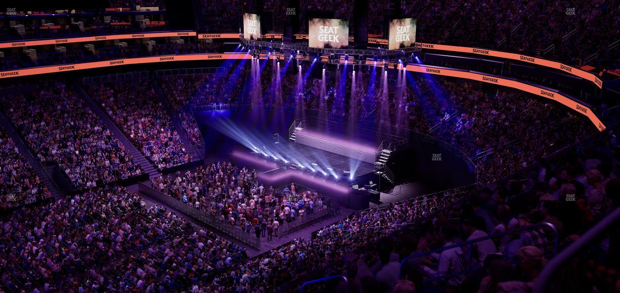 Prudential Center - Section 110 Seat View