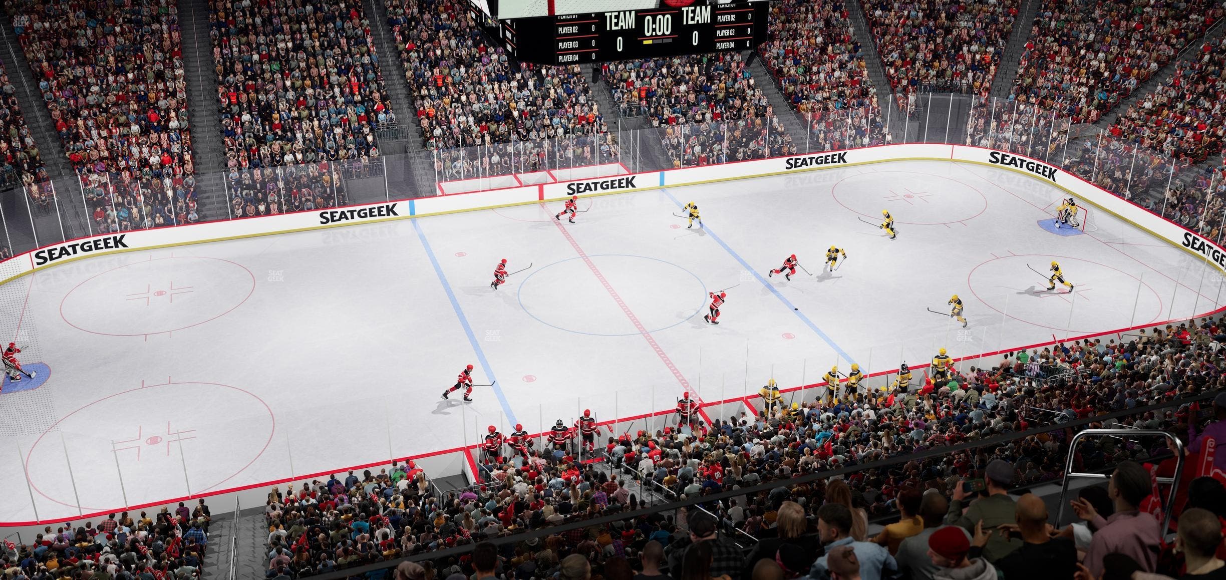 Prudential Center - Section 110 Seat View