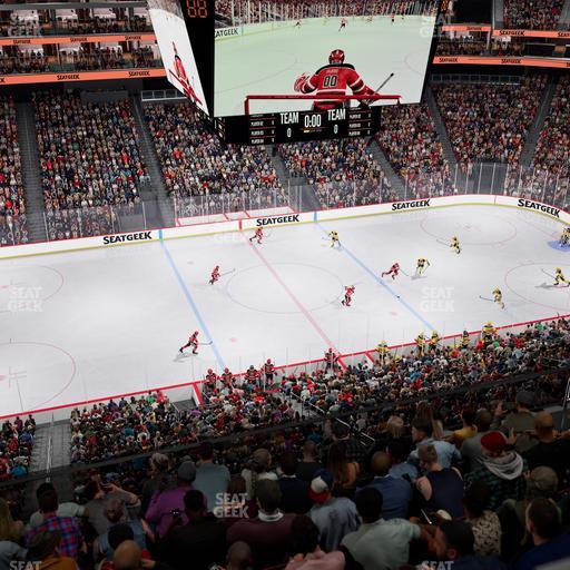 Prudential Center - Section 110 Seat View