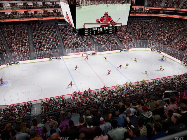 Prudential Center - Section 110 Seat View