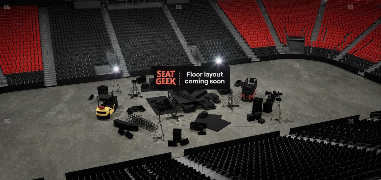 Prudential Center - Section 110 Seat View