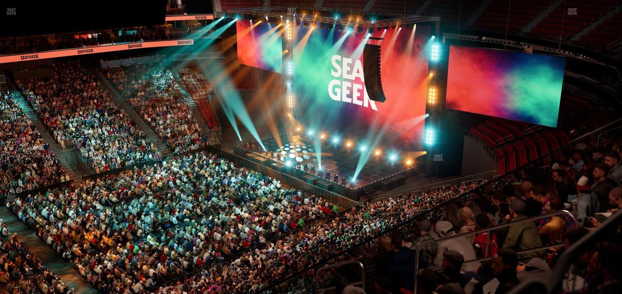 Prudential Center - Section 110 Seat View