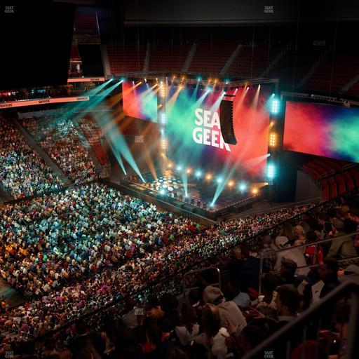 Prudential Center - Section 110 Seat View