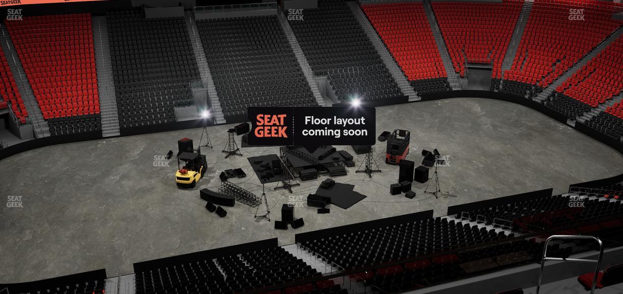 Prudential Center - Section 110 Seat View