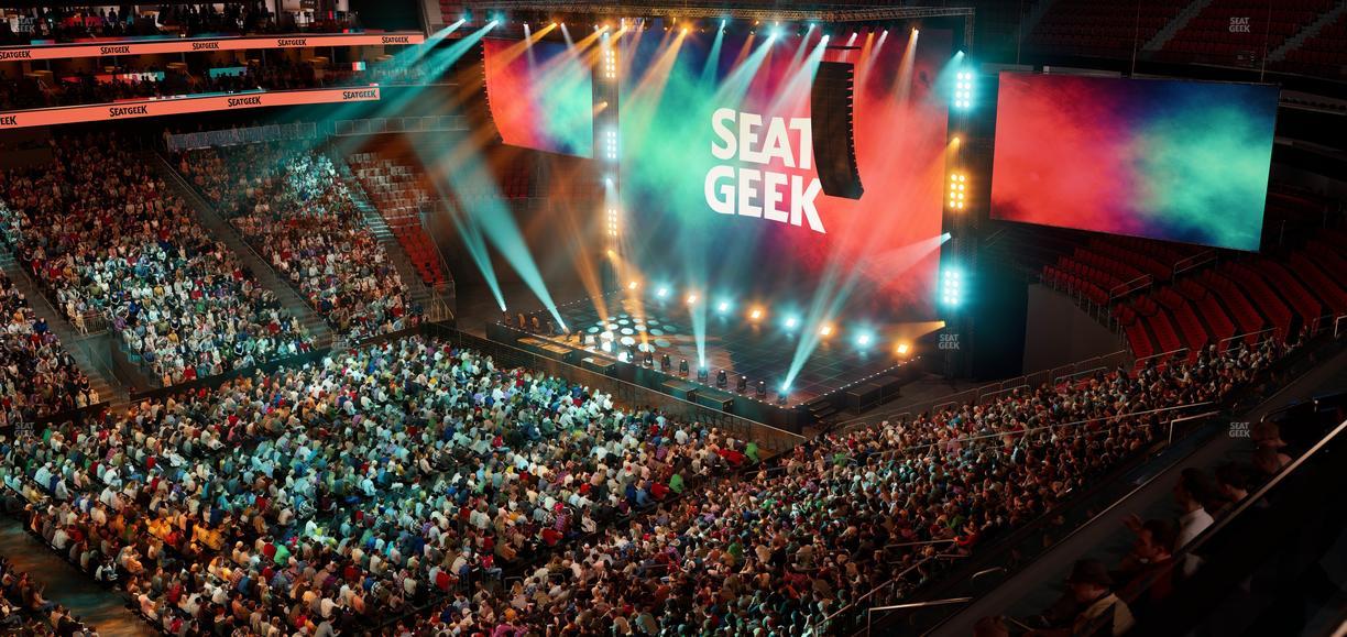 Prudential Center - Section 110 Seat View