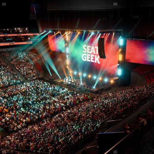 Prudential Center - Section 110 Seat View