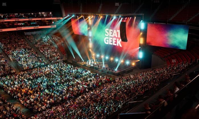 Prudential Center - Section 110 Seat View