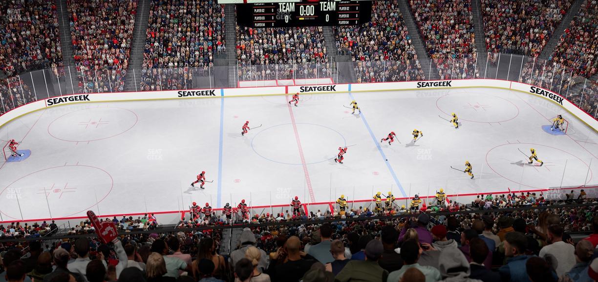 Prudential Center - Section 111 Seat View