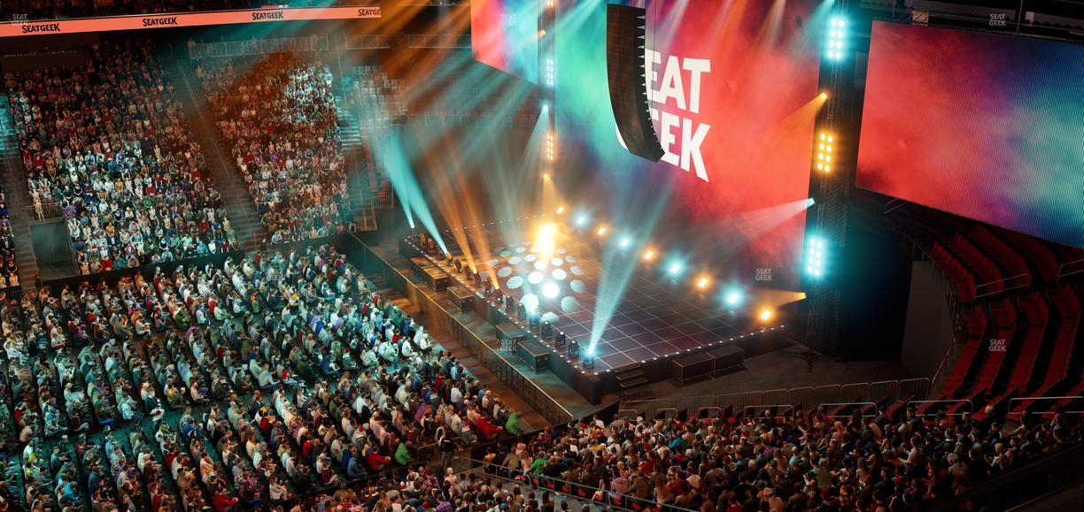 Prudential Center - Section 112 Seat View