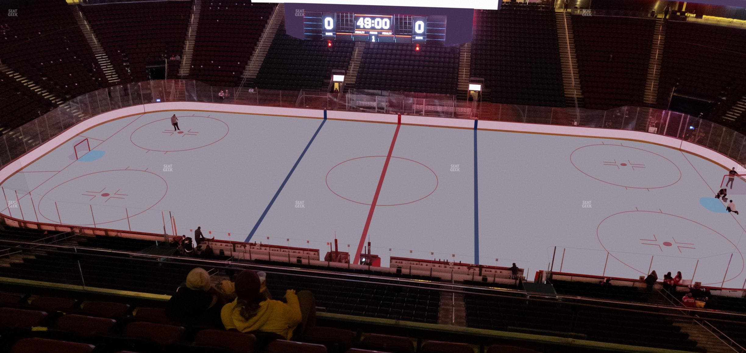 Prudential Center - Section 112 Seat View