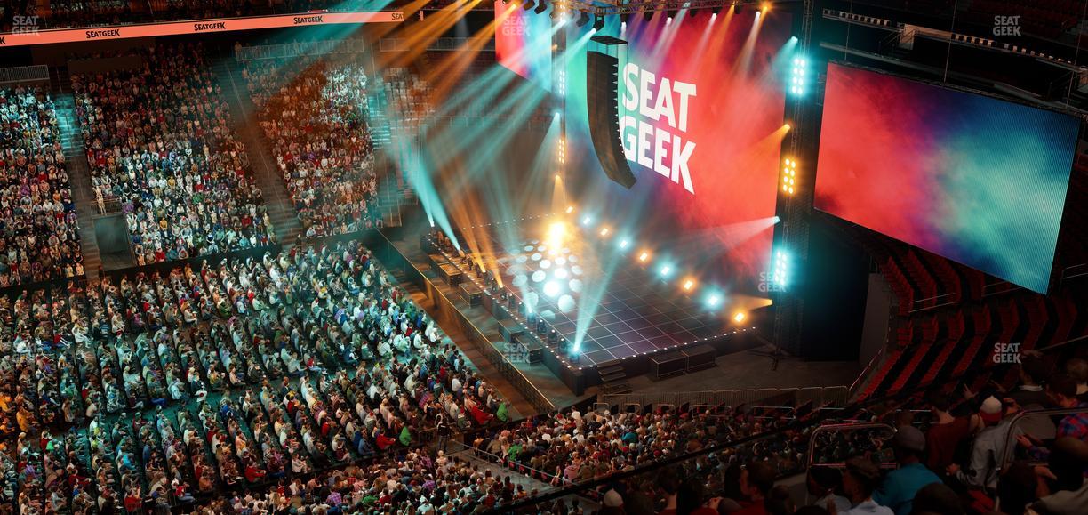 Prudential Center - Section 112 Seat View