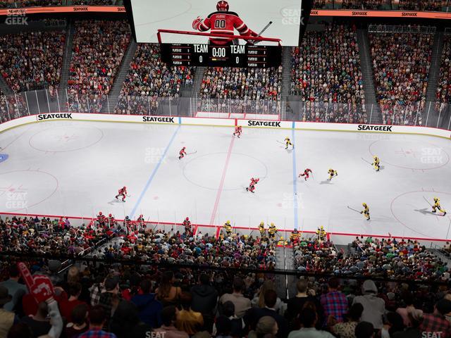 Prudential Center - Section 112 Seat View