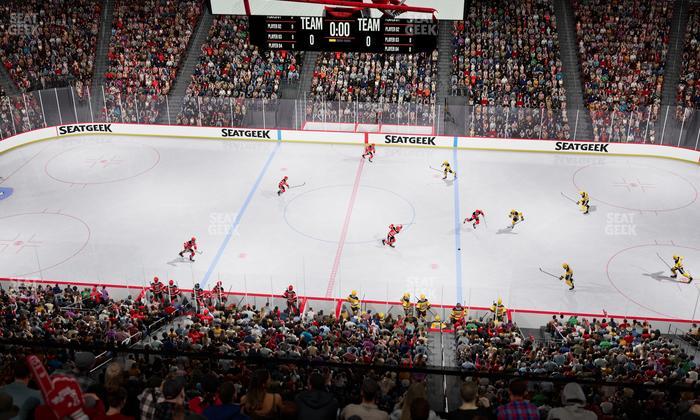 Prudential Center - Section 112 Seat View