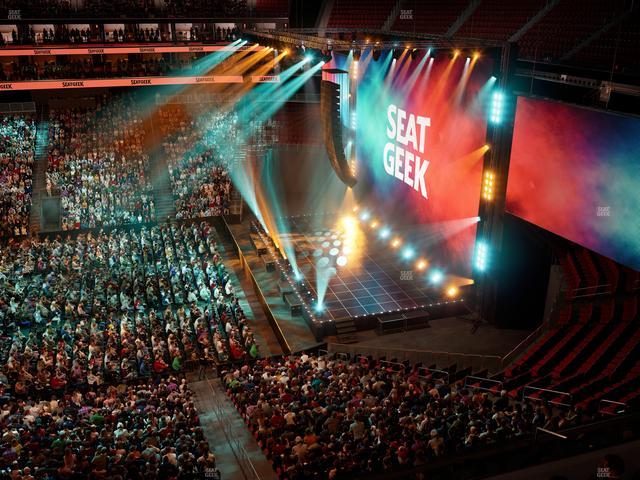 Prudential Center - Section 113 Seat View