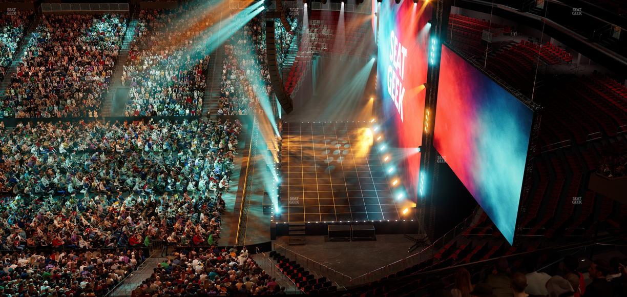 Prudential Center - Section 114 Seat View