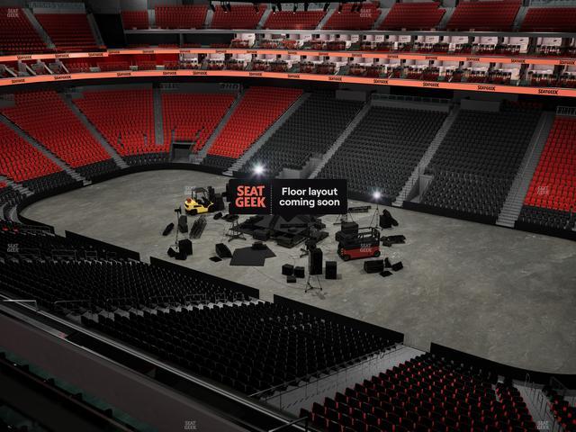 Prudential Center - Section 114 Seat View