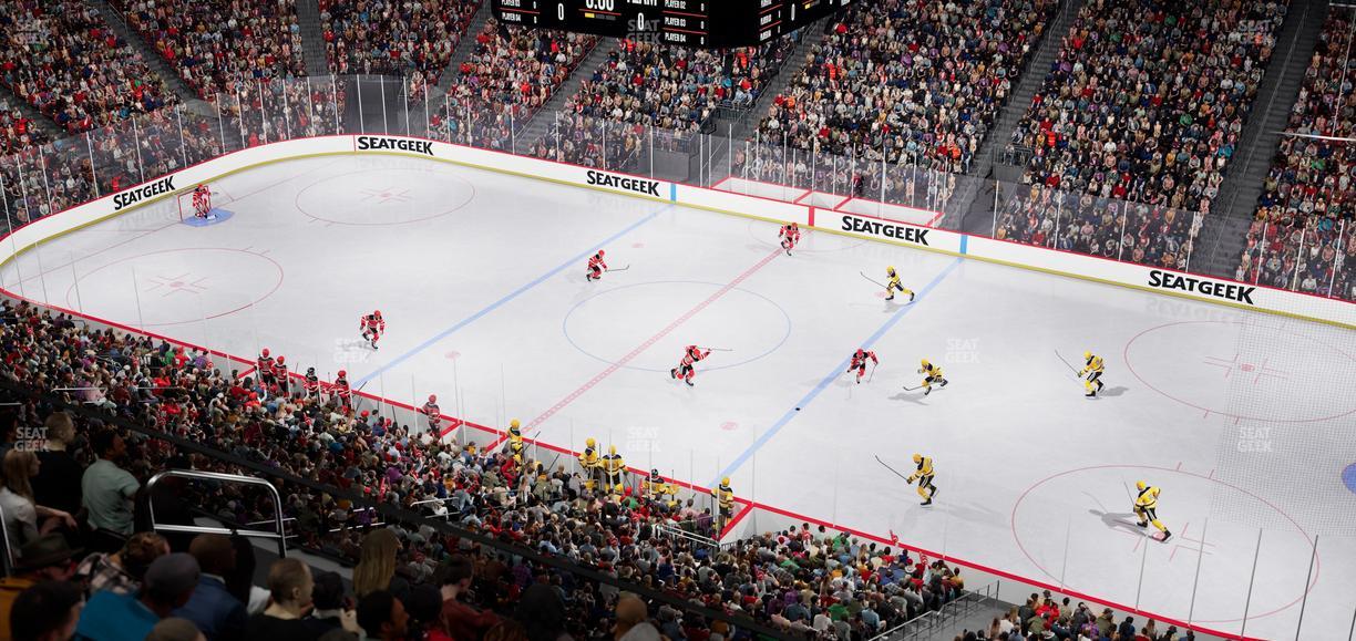 Prudential Center - Section 114 Seat View