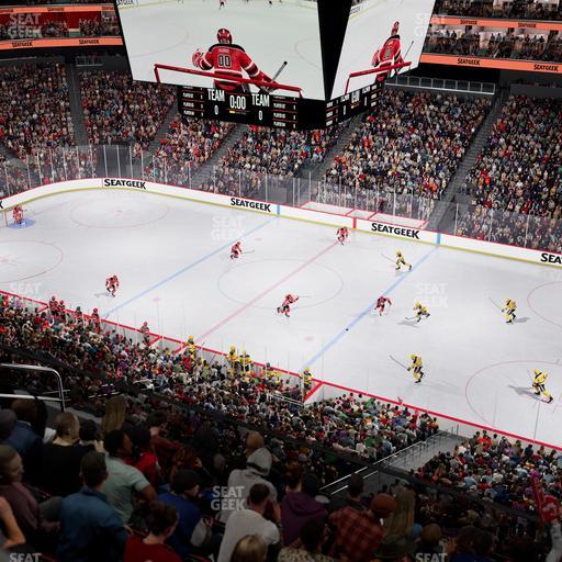 Prudential Center - Section 114 Seat View