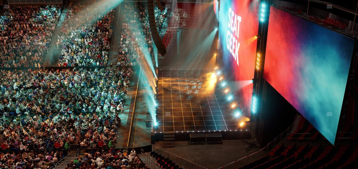 Prudential Center - Section 114 Seat View