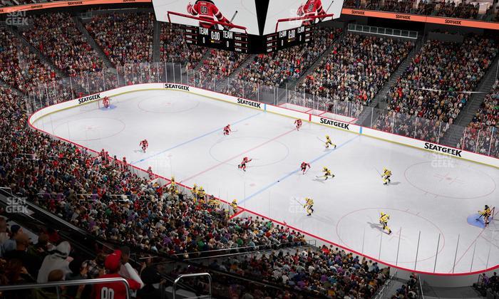 Prudential Center - Section 115 Seat View