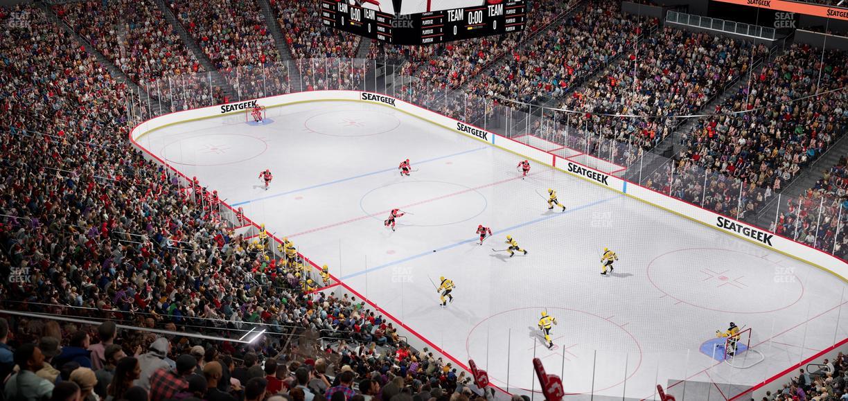 Prudential Center - Section 116 Seat View