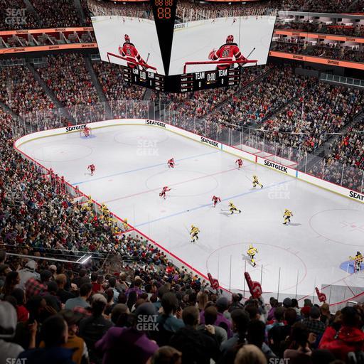 Prudential Center - Section 116 Seat View