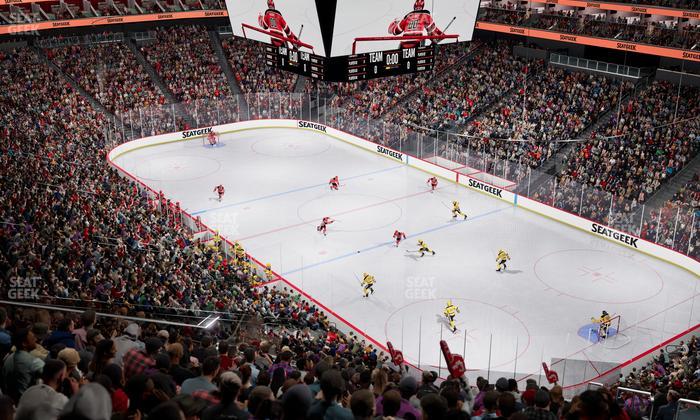 Prudential Center - Section 116 Seat View