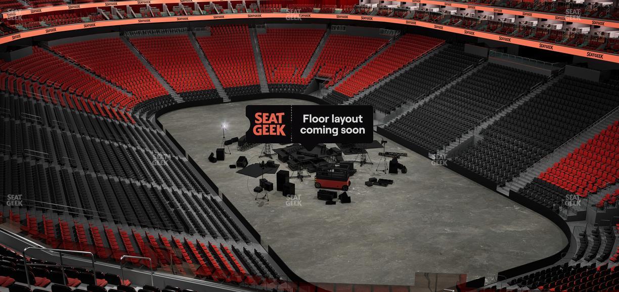 Prudential Center - Section 117 Seat View