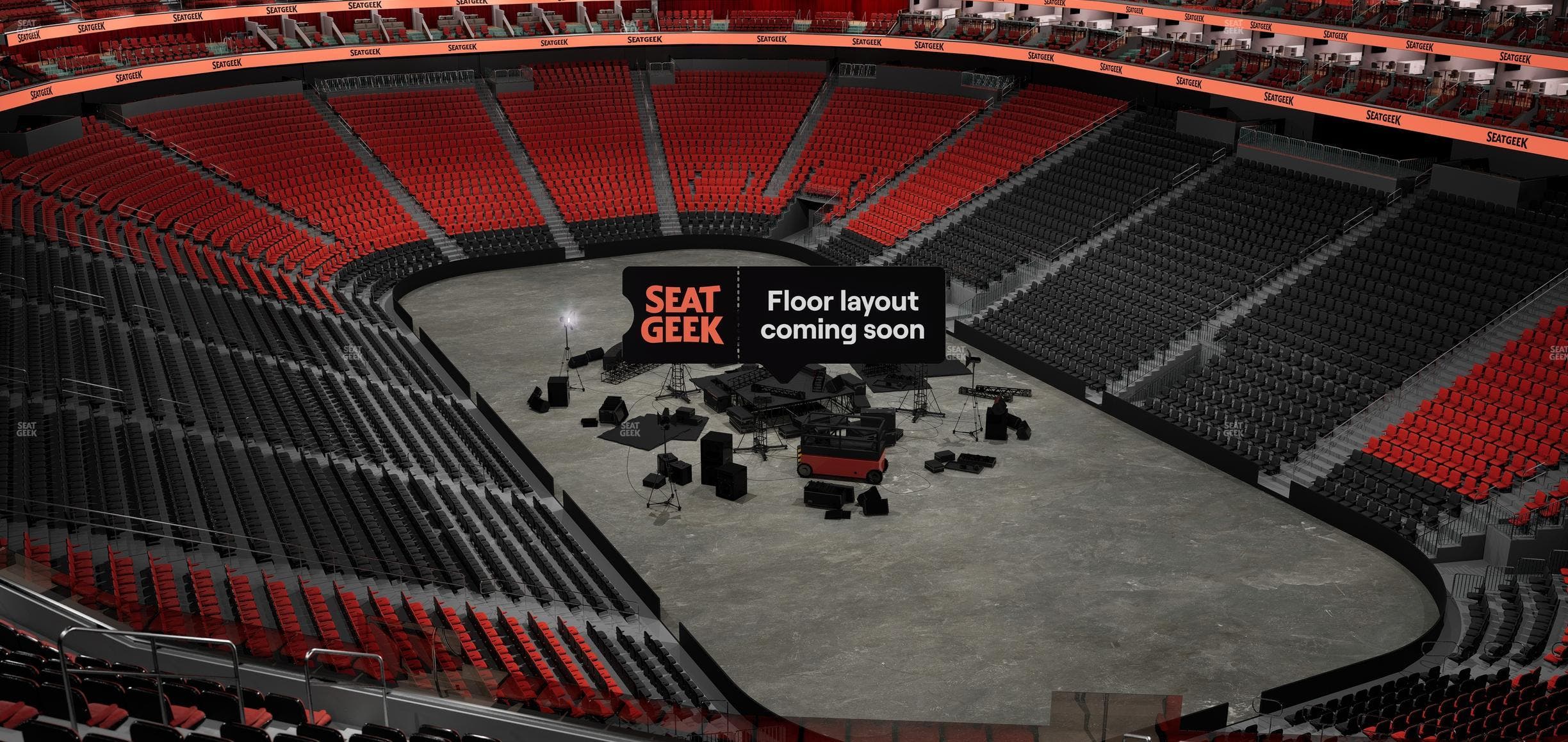 Prudential Center - Section 117 Seat View