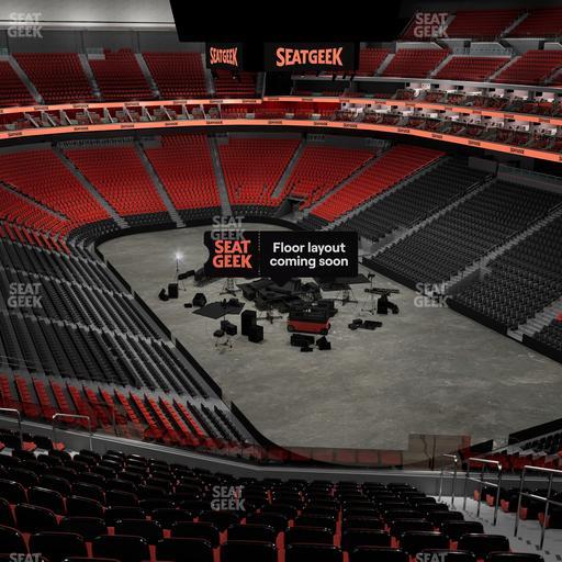 Prudential Center - Section 117 Seat View