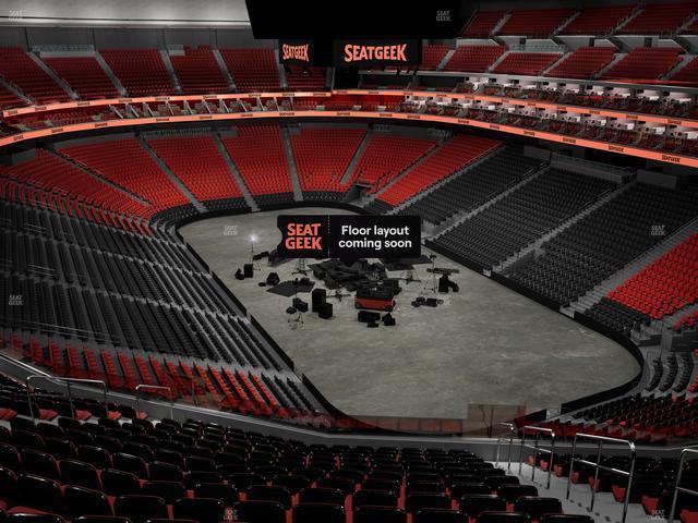 Prudential Center - Section 117 Seat View