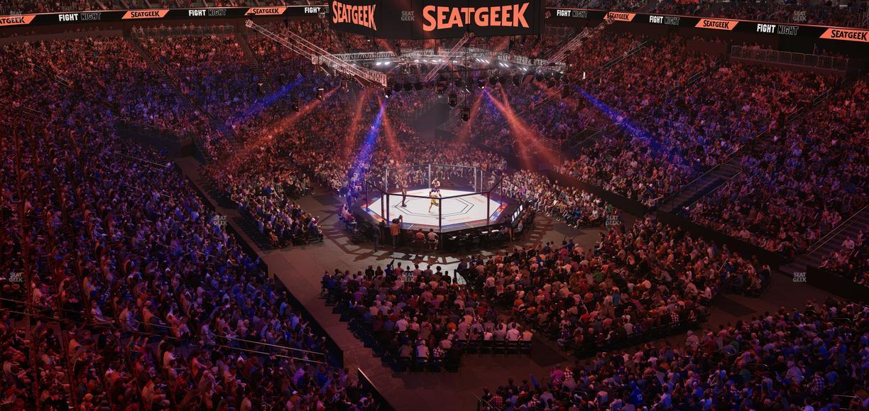Prudential Center - Section 117 Seat View