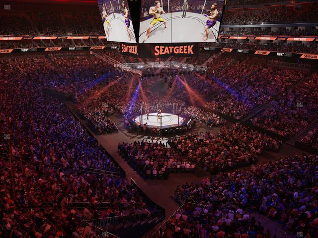 Prudential Center - Section 117 Seat View