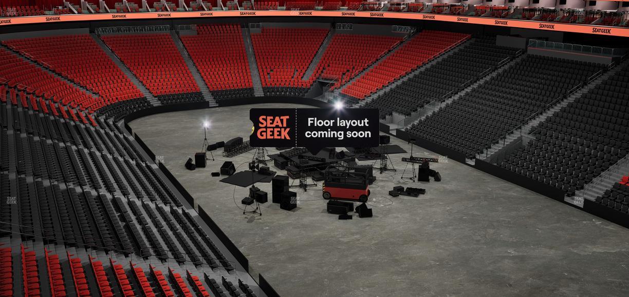 Prudential Center - Section 117 Seat View