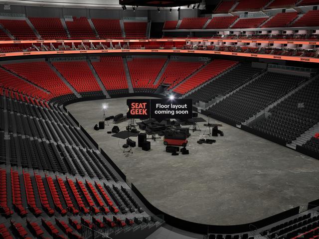 Prudential Center - Section 117 Seat View