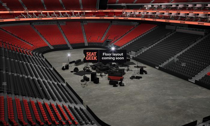 Prudential Center - Section 117 Seat View