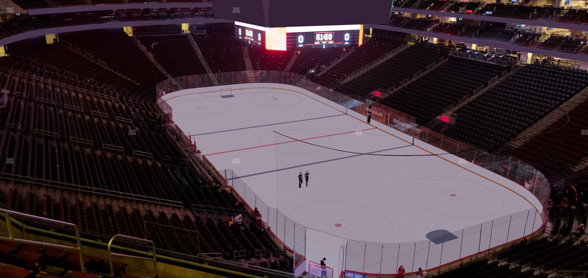 Prudential Center - Section 117 Seat View